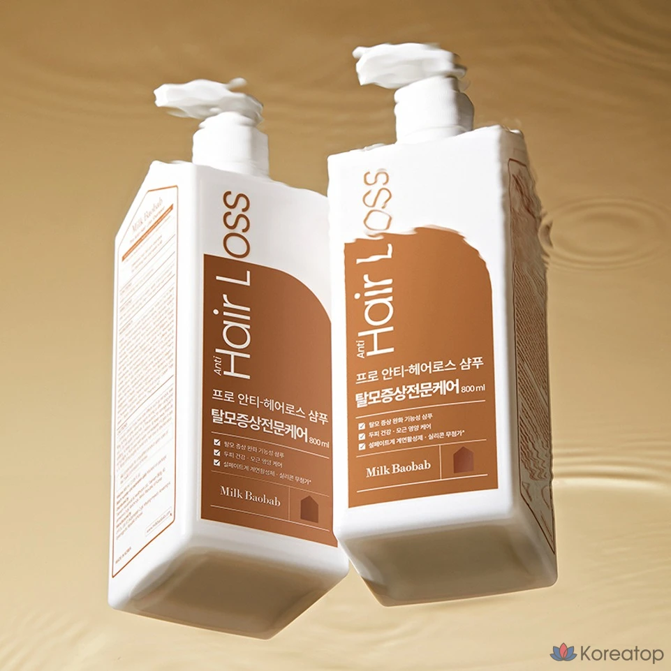 Шампунь против выпадения волос Milk Baobab Pro, аромат «Облачное дерево», 800 мл, 1 шт.