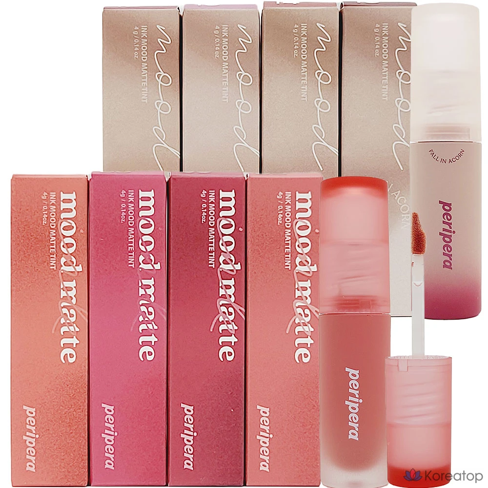 Peripera Ink Mood Matte Tint, 4 г, № 08 Monthly Coral, 1 шт.