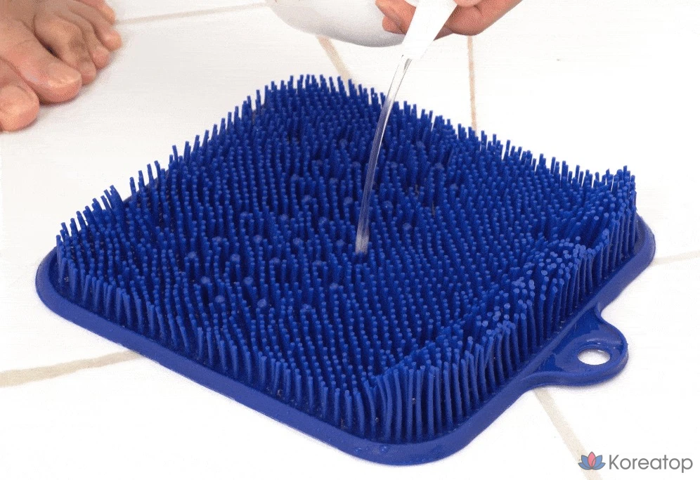 Набор из 4 щеток и шампуня для ног Akei Derma+ Anti-Pollution Foot Shampoo + Brush Set., фото 4