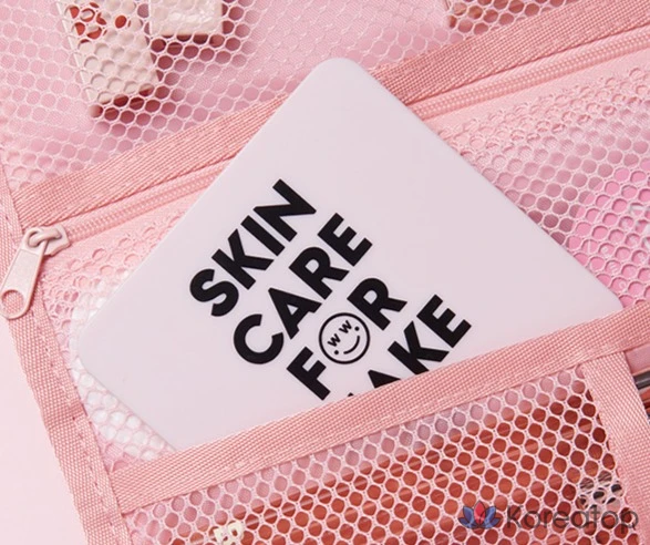 Дорожная косметичка Vanillaco, розовая, 1 шт.