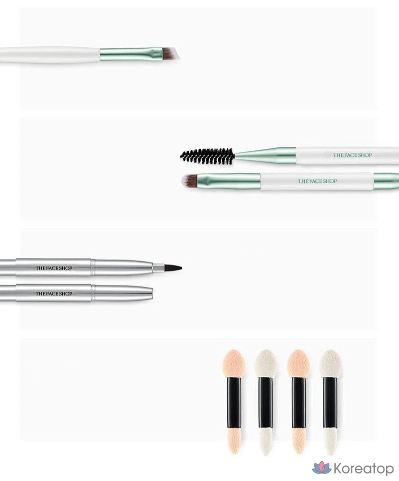 Кисть для губ The Face Shop One-Touch, разные цвета, 1 шт.