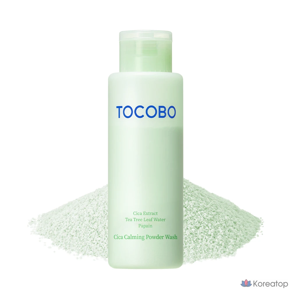 Успокаивающая пудра для умывания Tokobo Cica, 1 шт., 50 г