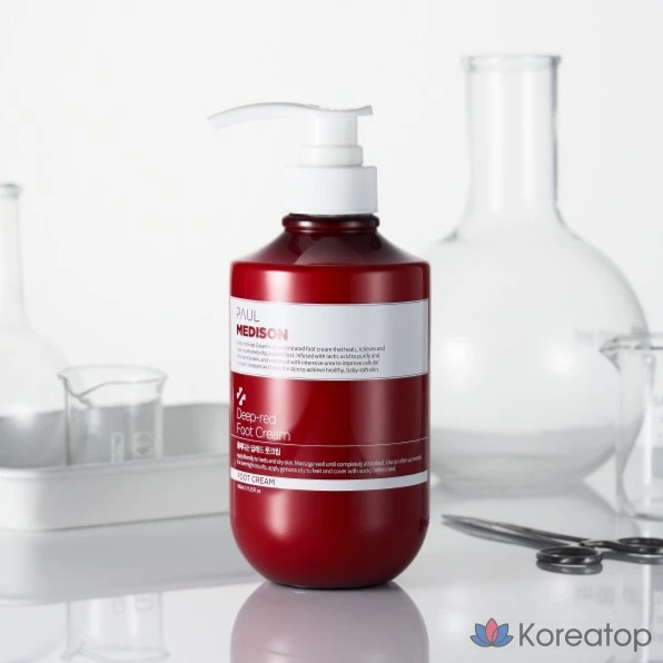 Крем для ног PAUL MEDISON Deep Red, 1 упаковка, 4 флакона, 510 мл, фото 5