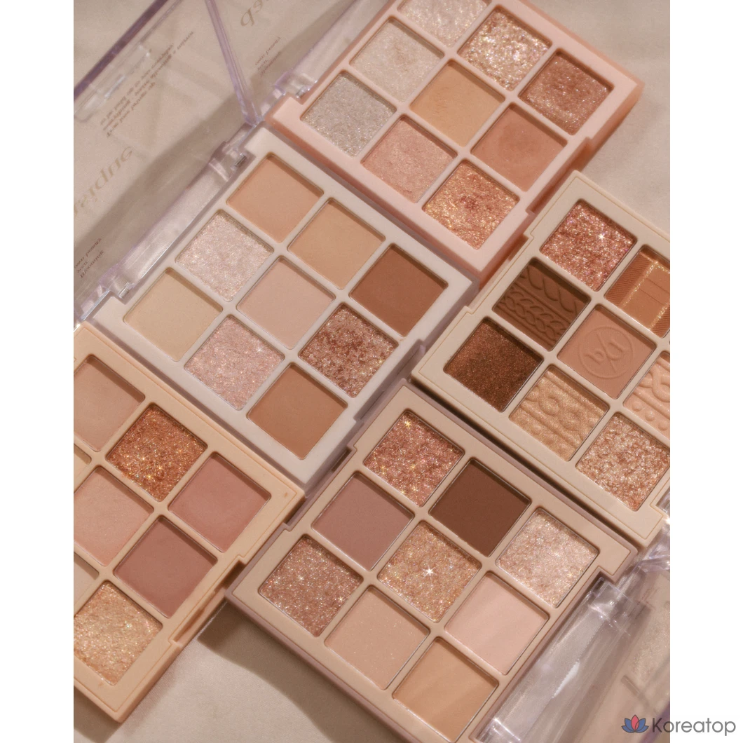 Палитра теней Daisique Sensual, 24 цвета, Romantic Blossom, 1 шт.