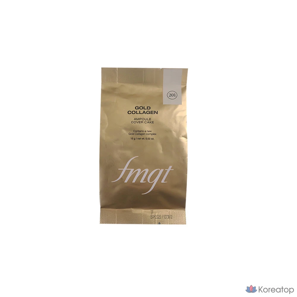 Сменный блок крема-маски The Face Shop FMGT Gold Collagen Ampoule Cover Cake, 08. Cover Cake No. 203, 1 шт.