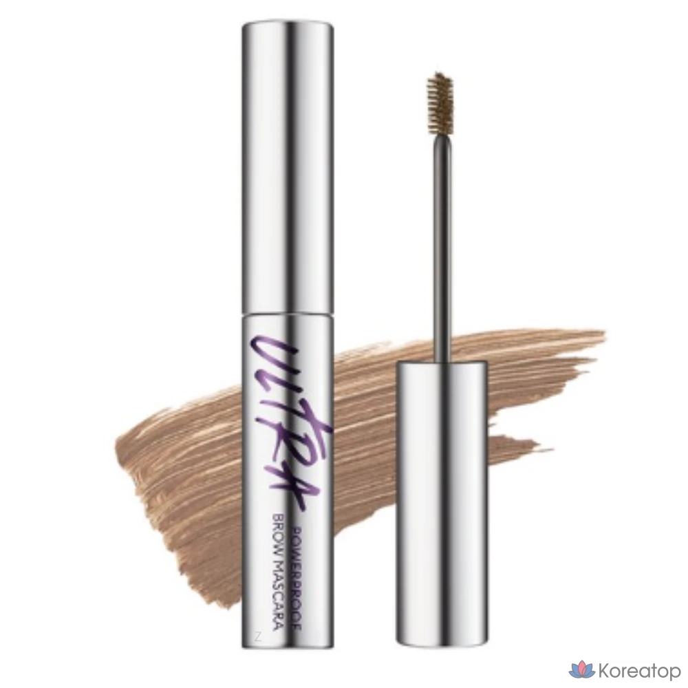 Корректор для бровей Missha Ultra Powerproof Brow Cara, 4 г, нейтрально-коричневый (натуральный коричневый), 1 шт.