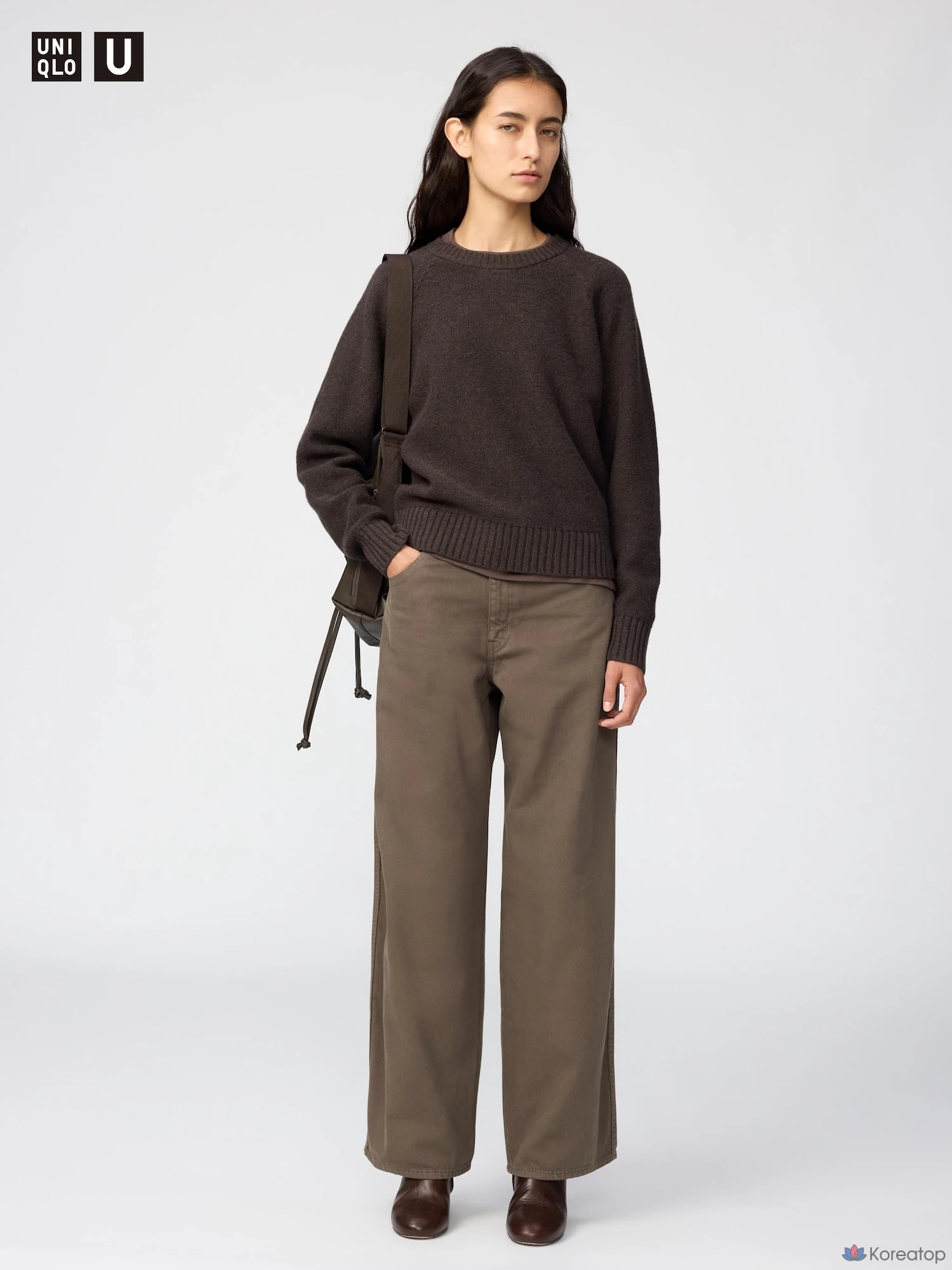 Джинсы Uniqlo Wide Straight Jeans