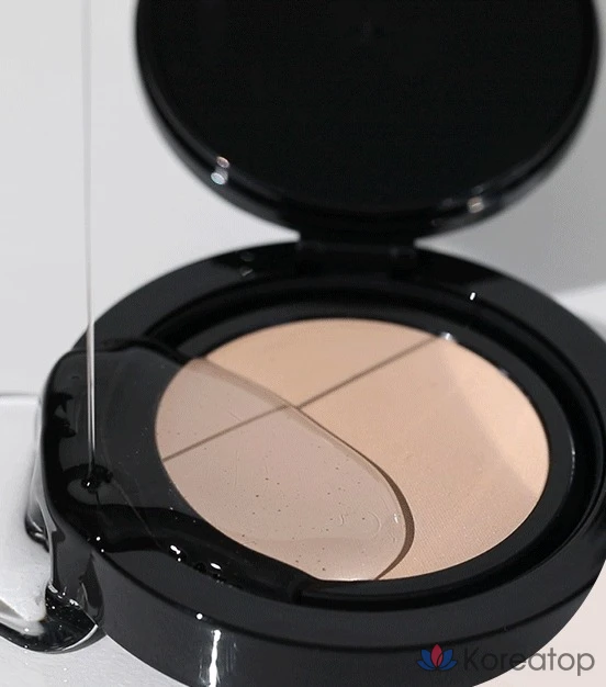 Mizon Vegan Collagen Essence Mesh Cushion (основной продукт + набор сменных блоков) 15 г, размер 23, 1 шт., фото 5