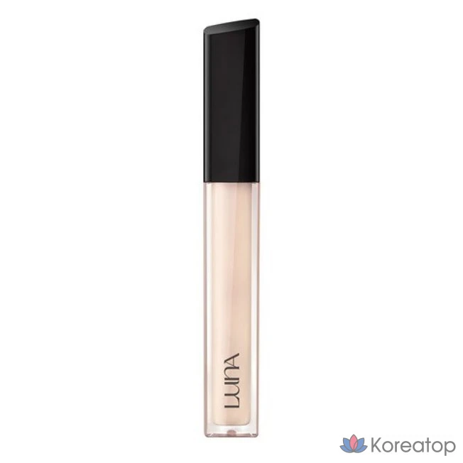 Liquid Concealer Luna Long-Lasting Tip, 7.5 g, 1 pc., No. 0.5, porcelain color
