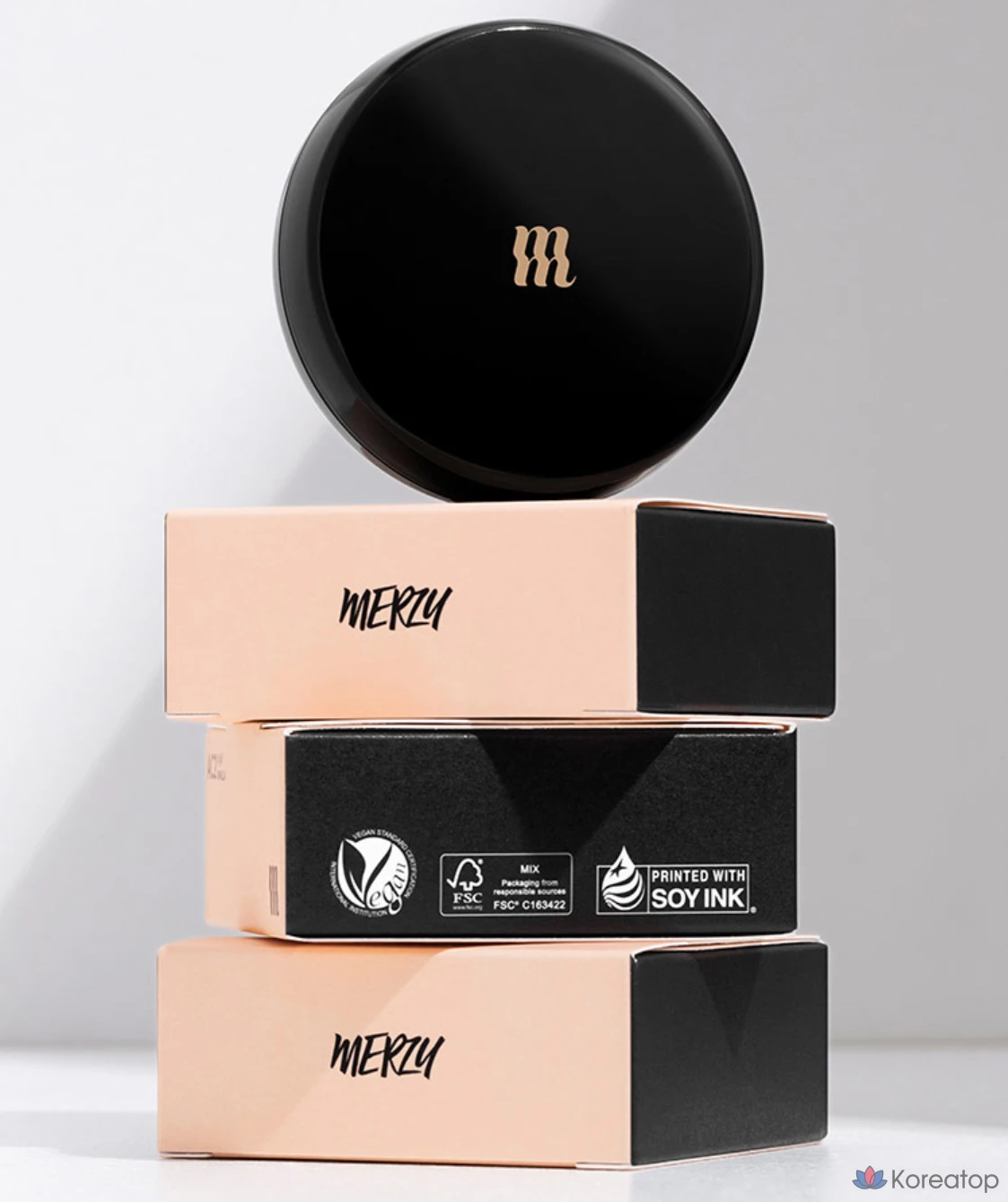 Тональный крем-кушон MERZY the Airy Scene Cover Cushion Foundation, 13 г, оттенок AC2 Vanilla, 1 шт., фото 9