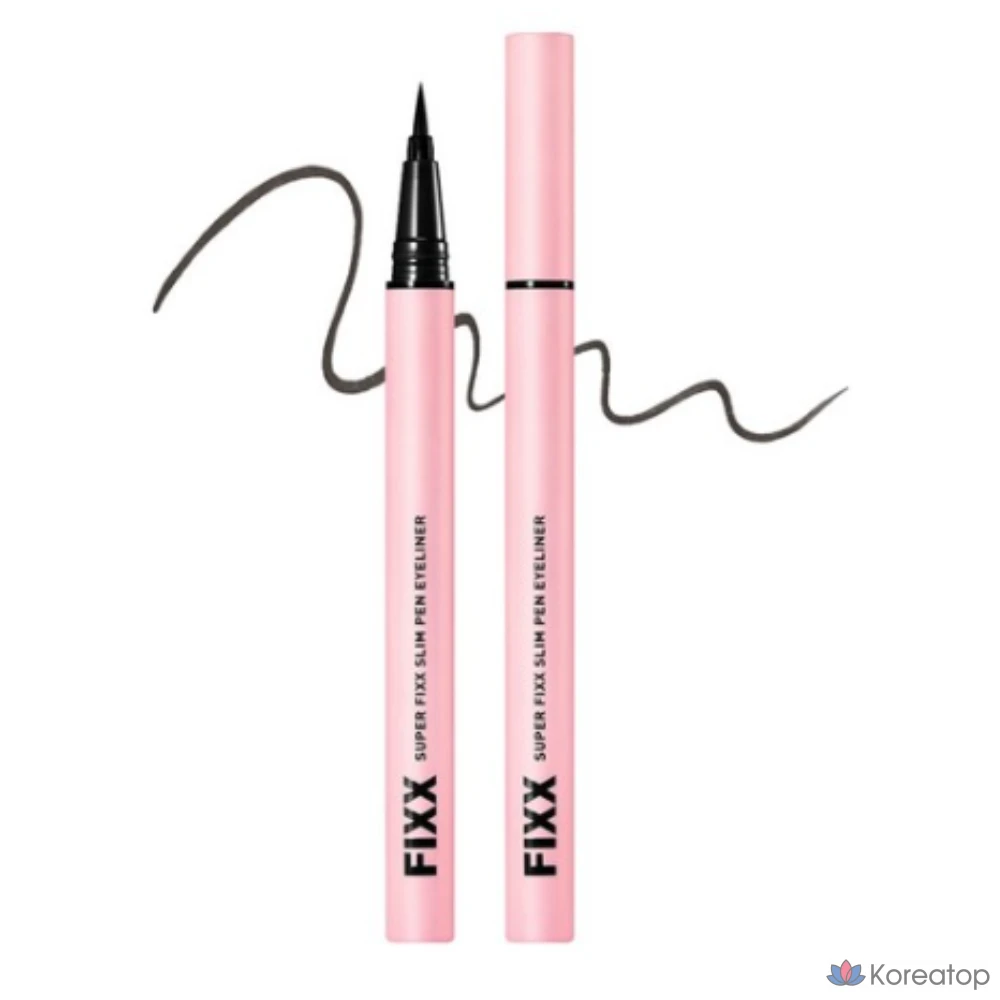 Подводка для глаз So Natural Powder Forum Super Fix Slim Pen Eyeliner, 0.4g, 01 MOCHA BLACK, 1 шт.