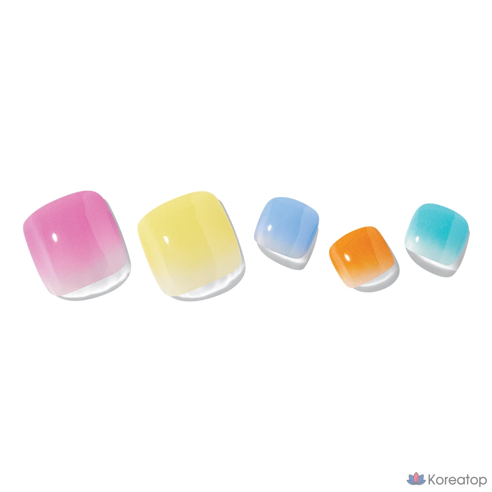 Набор для ухода Ohora P Watercolor Gel Strip Pedi Set, 1 шт.