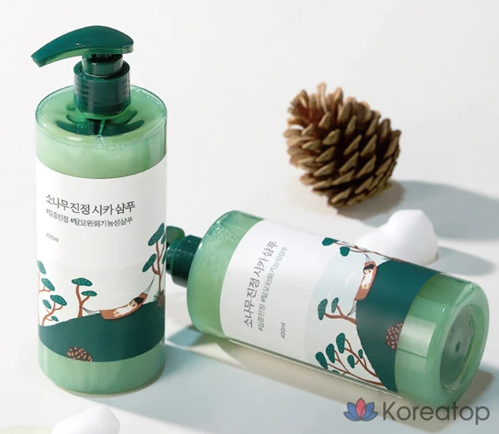 Шампунь Round Lab Pine Calming Cica, 1 шт., 400 мл