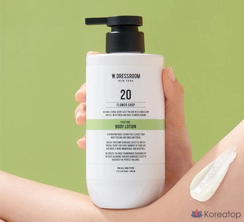 Парфюмированный лосьон для тела W.Dressroom 20 Flower Shop, 500 мл, 1 шт.