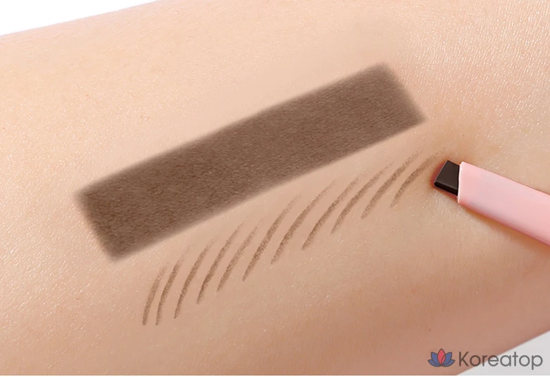 Карандаш для бровей Bouquet Garni Auto Pencil Slim Eyebrow, 0.2g, натуральный коричневый, 1 шт., фото 3