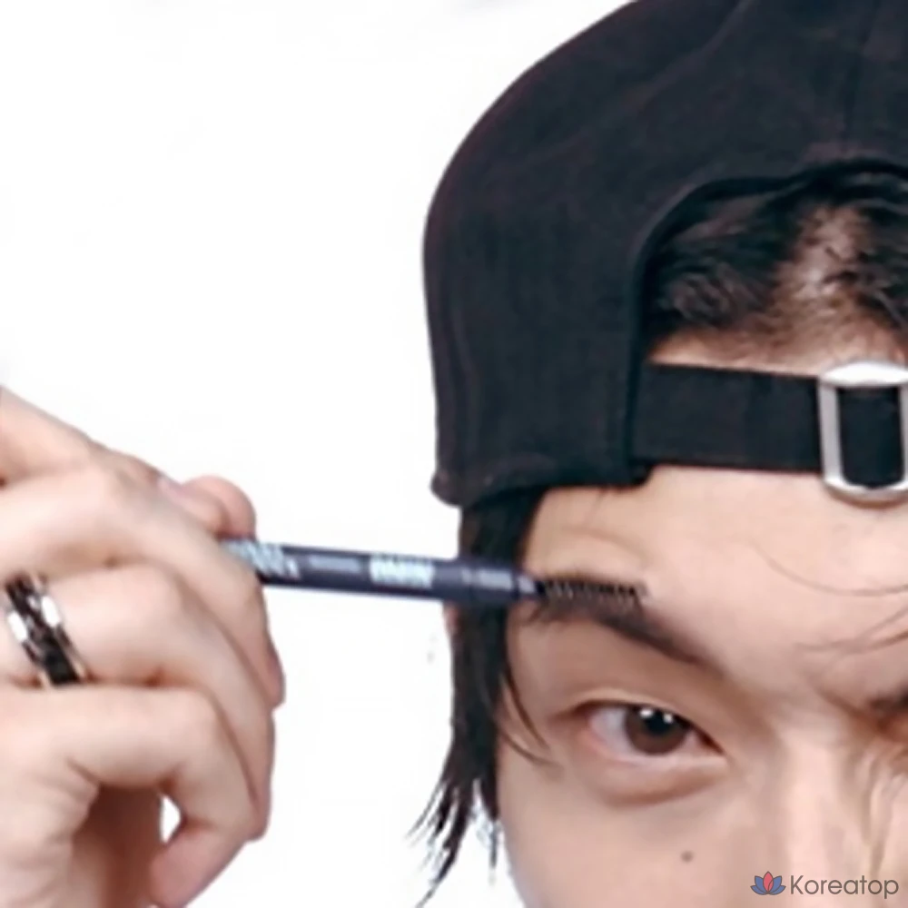 Карандаш для бровей DASHU Men's Good Looks, натуральный черный, 1 шт., фото 7