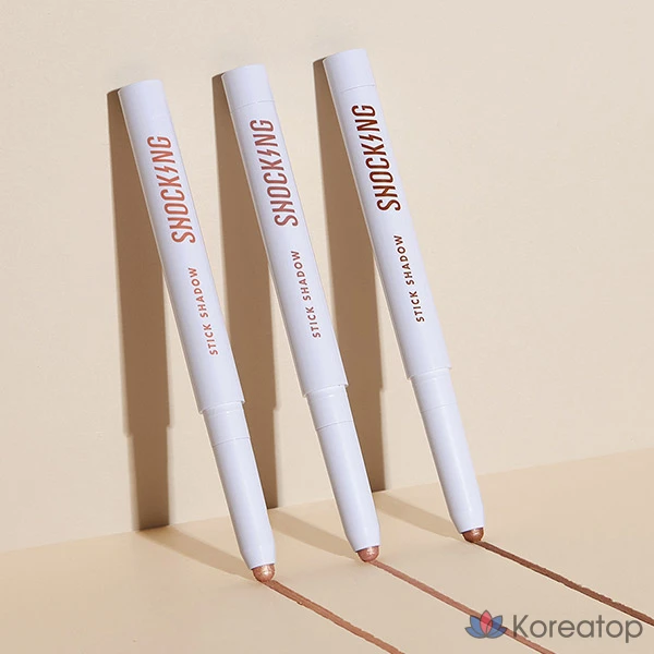 Тональные тени-карандаш Tony Moly The Shocking Color Fixing Stick Shadow, 1 г, оттенок «ржавое золото», 1 шт., фото 5