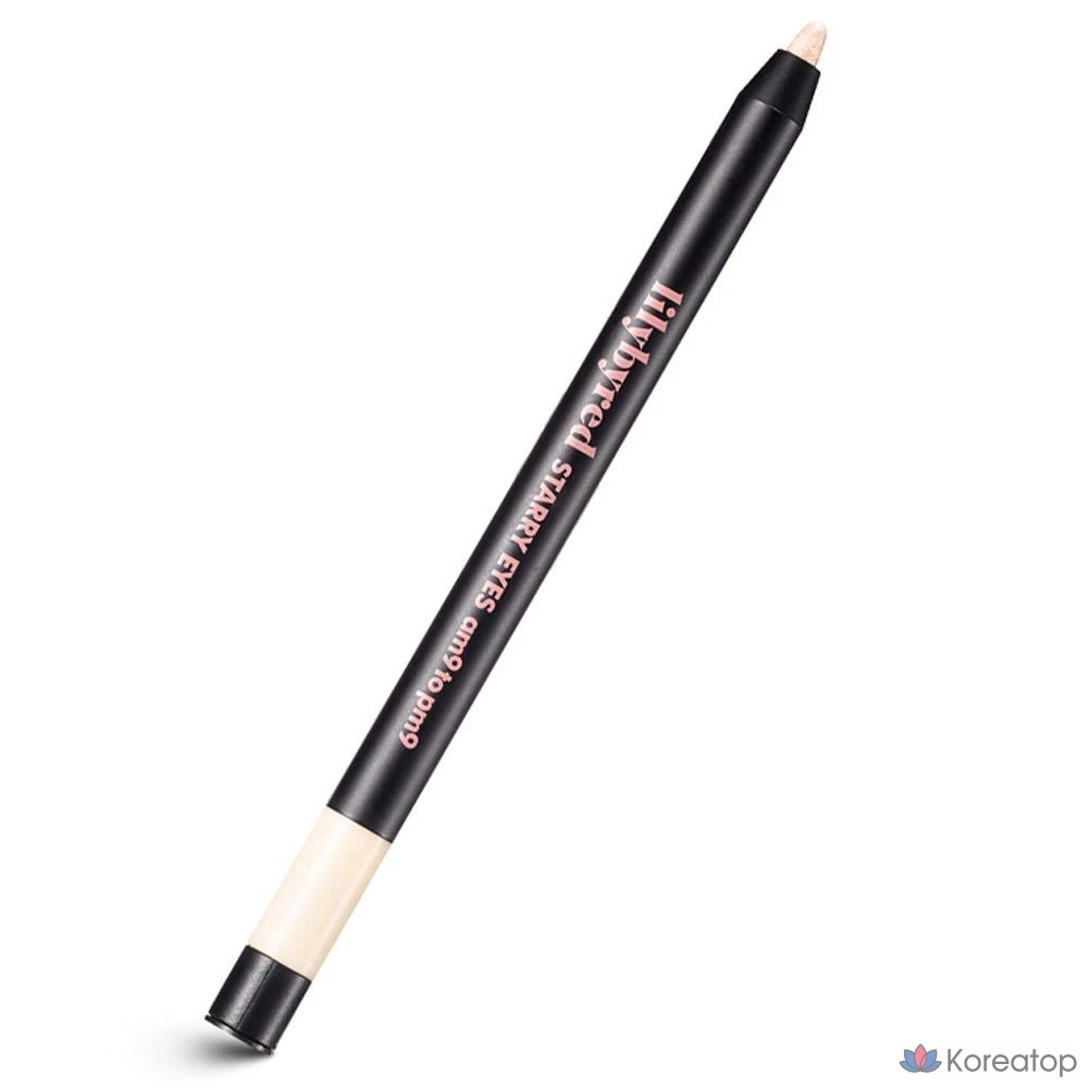 Гелевая подводка для глаз Lilybyred Stareyes Nine to Nine, 0,5 г, 10 шт., золотистый блеск, 1 шт.