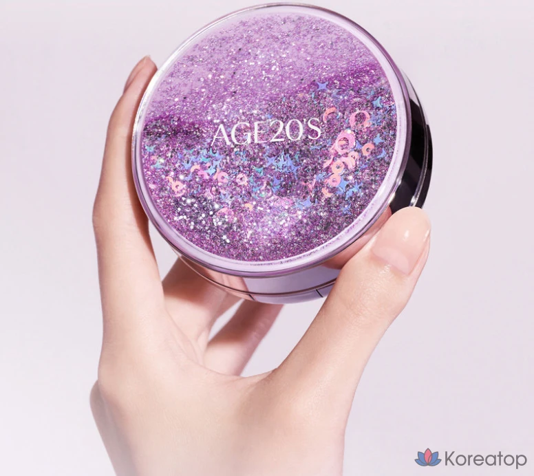 Аромат «Сияющая капля» для 20-летних, Essence Cover Pact Case + сменный блок 12,5 г x 3 шт., № 21 «Розовый латте», 1 шт., фото 4