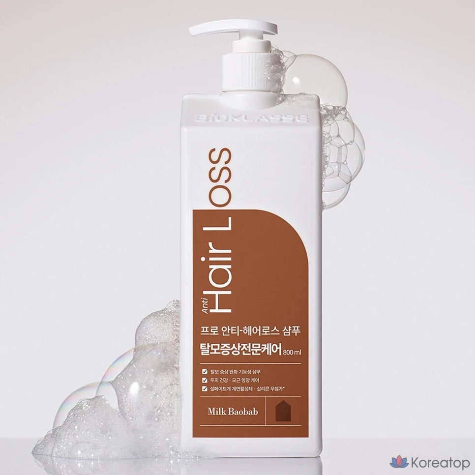 Шампунь против выпадения волос Milk Baobab Pro, аромат «Облачное дерево», 800 мл, 1 шт.