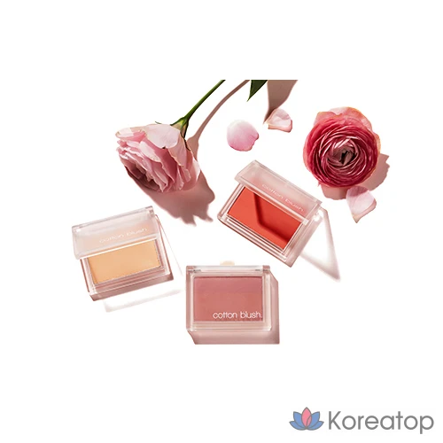 Румяна Missha Cotton Blusher, 4 г, 1 шт., фото 8