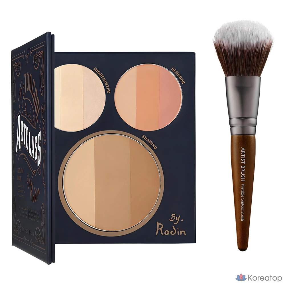 Набор для макияжа Too Cool For School Artclass By Rodin Artistic Book + Portable Contour Brush, 1 шт.