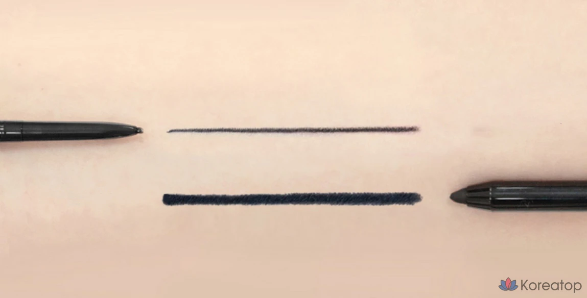 Гелевая подводка для глаз MERZY the First Slim Gel Eyeliner 0.05g, GS1 Black Onyx, 1 шт., фото 4