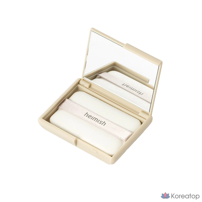 Прессованная фиксирующая пудра Heimish Moringa Ceramide, 5 г, белая, 1 шт.