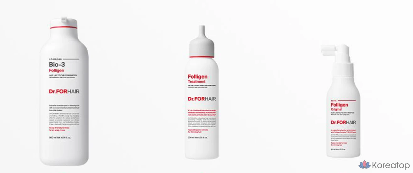 Шампунь Dr. For Hair Foligen Bio3, 500 мл, 1 шт., фото 6