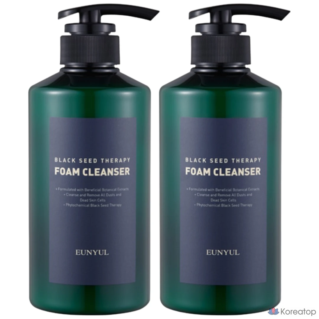 Пенка для умывания Eunyul Silver Black Seed Therapy, 1 л, 1 шт.