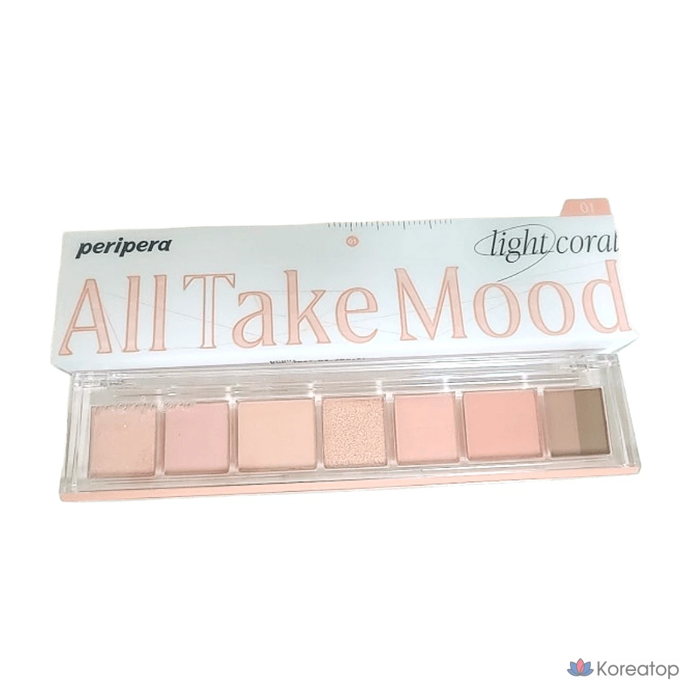 Team Piece Shade Warm Tone Cool Tone Light Mute All-Take Mood Palette, 001 Я вижу, как дует весенний ветерок, значит, весна пришла, 1 штука