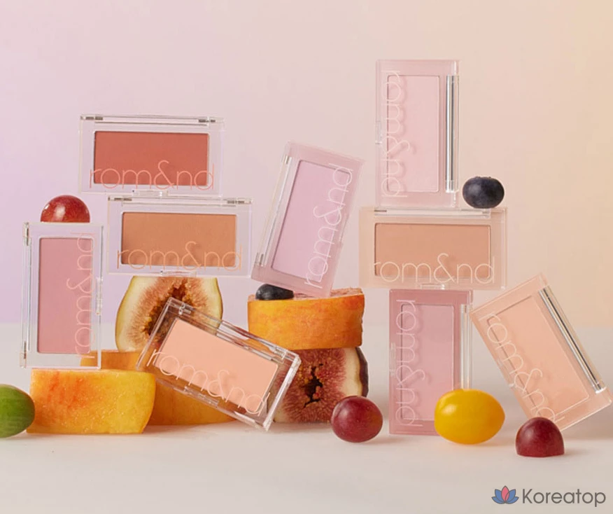 Rom&nd Better Than Cheek, 4 г, 2 персиковых чипса, 1 шт., фото 6