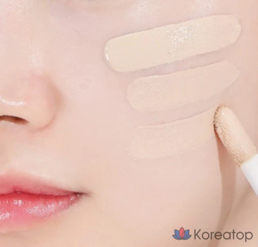 Luna Long-Lasting Full Cover Big Concealer, 40 г, 1 шт., № 0.7, цвет слоновой кости., фото 6