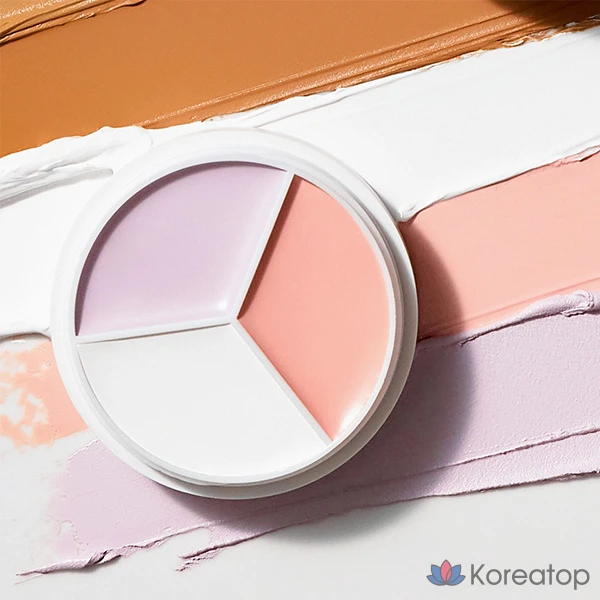 Корректор Tipit Cover Up Pro, 1 шт. (прозрачно-белый/лососево-розовый/молочно-фиолетовый)