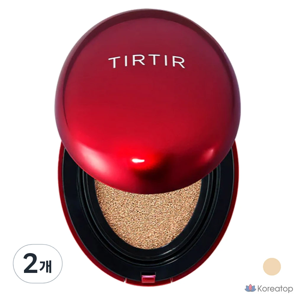 TirTir Mask Fit Red Cushion, 18г, 2 шт., 21N Цвет слоновой кости