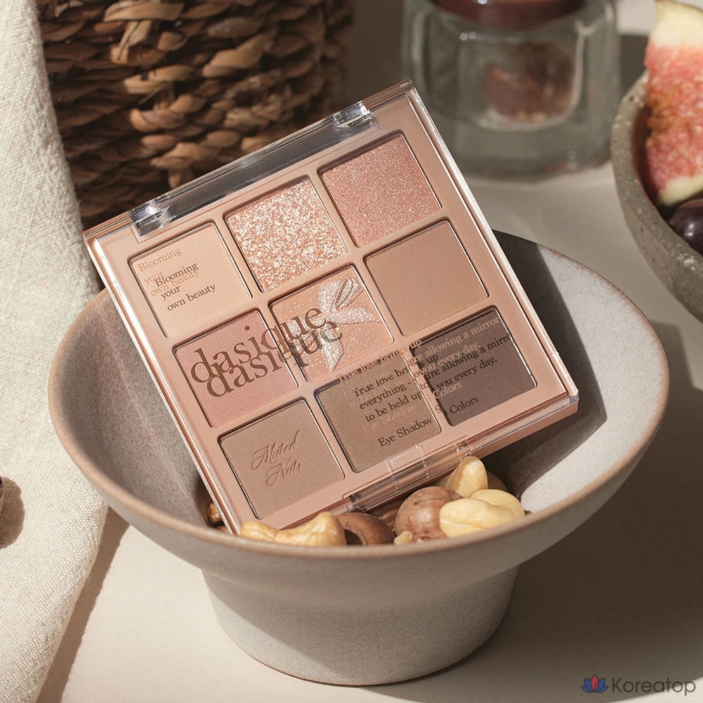 Палетка теней Dasique, 7,5 г, 24 оттенка Muted Nuts, 1 шт., фото 2