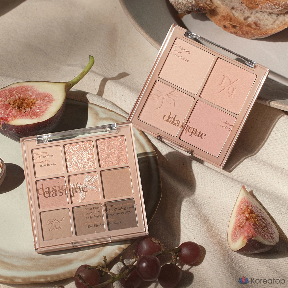 Палетка теней Dasique, 7,5 г, 24 оттенка Muted Nuts, 1 шт., фото 3