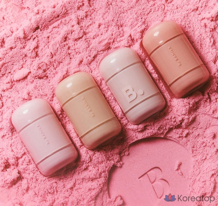 Румяна для губ и щек Vanillaco Romantic Blush, 3,7 г, кремово-коралловый оттенок, 1 шт., фото 8