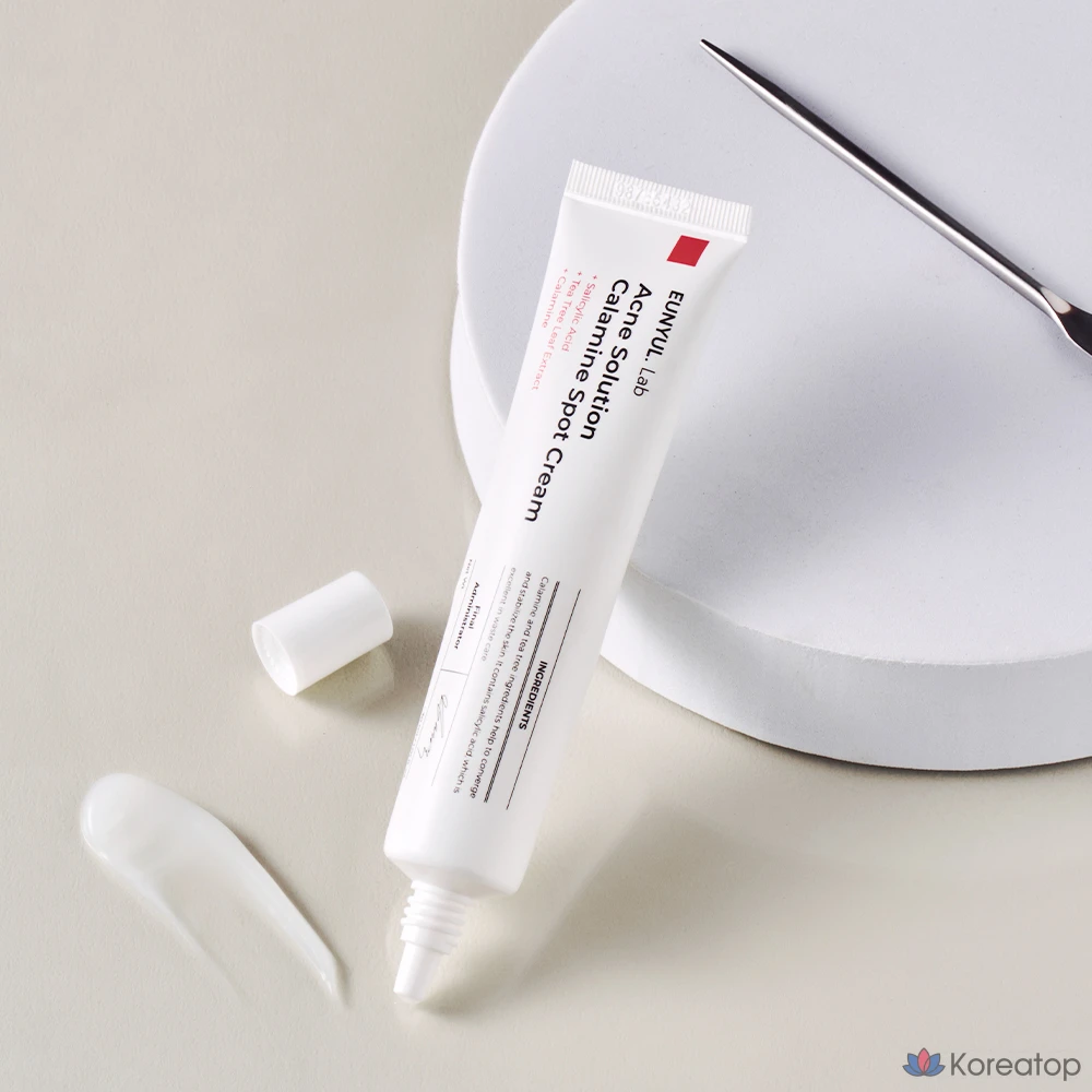 Крем от прыщей Eunyul Lab Acne Solutions с каламином для точечного нанесения, 30 мл, 1 шт.