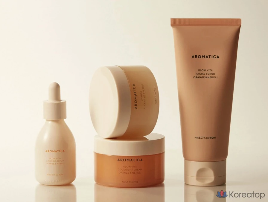 Aromatica Glow Vita Крем Goodnight Апельсин и Нероли, 90 г, 1 шт.