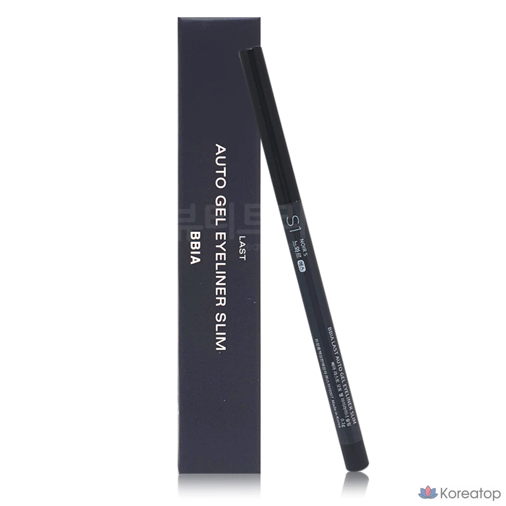 BBIA Last Auto Gel Eyeliner Slim, S1 Noir S, 1 шт., фото 5