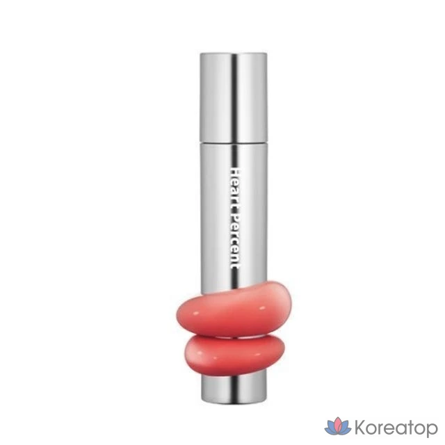 Тинт для губ Heart Percent Dot On Mood One Way Glow Tint, 4 г, 16 оттенков кораллово-персикового цвета, 1 шт.