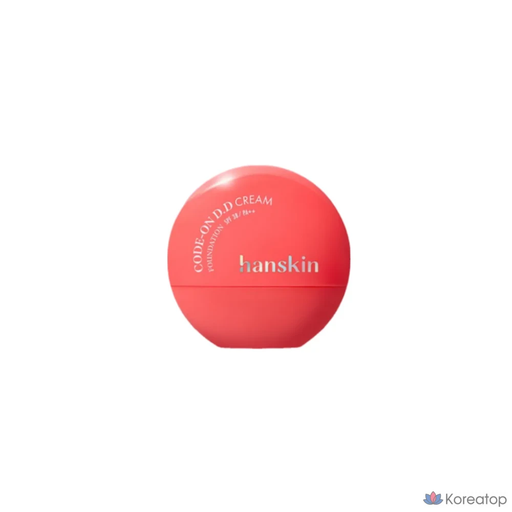 Тональный крем HANSKIN Code On DD Cream Foundation, 35 мл, 1 шт., № 21, светло-бежевый.