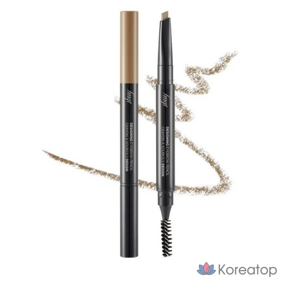 Корректор для бровей FMGT Designing Eyebrow, оттенок 01, светло-коричневый, 1 шт.