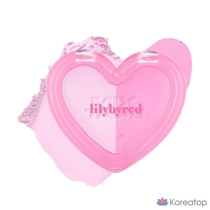 Румяна Lilybyred Love Beam Cheek Duo 4 г, 01 COOL MIX Funky Beam, 1 шт.