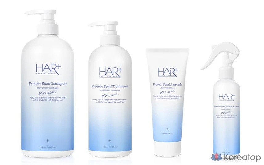 Увлажняющая ампула для волос Hair Plus Protein Bond Moist, 145 мл, 1 шт.