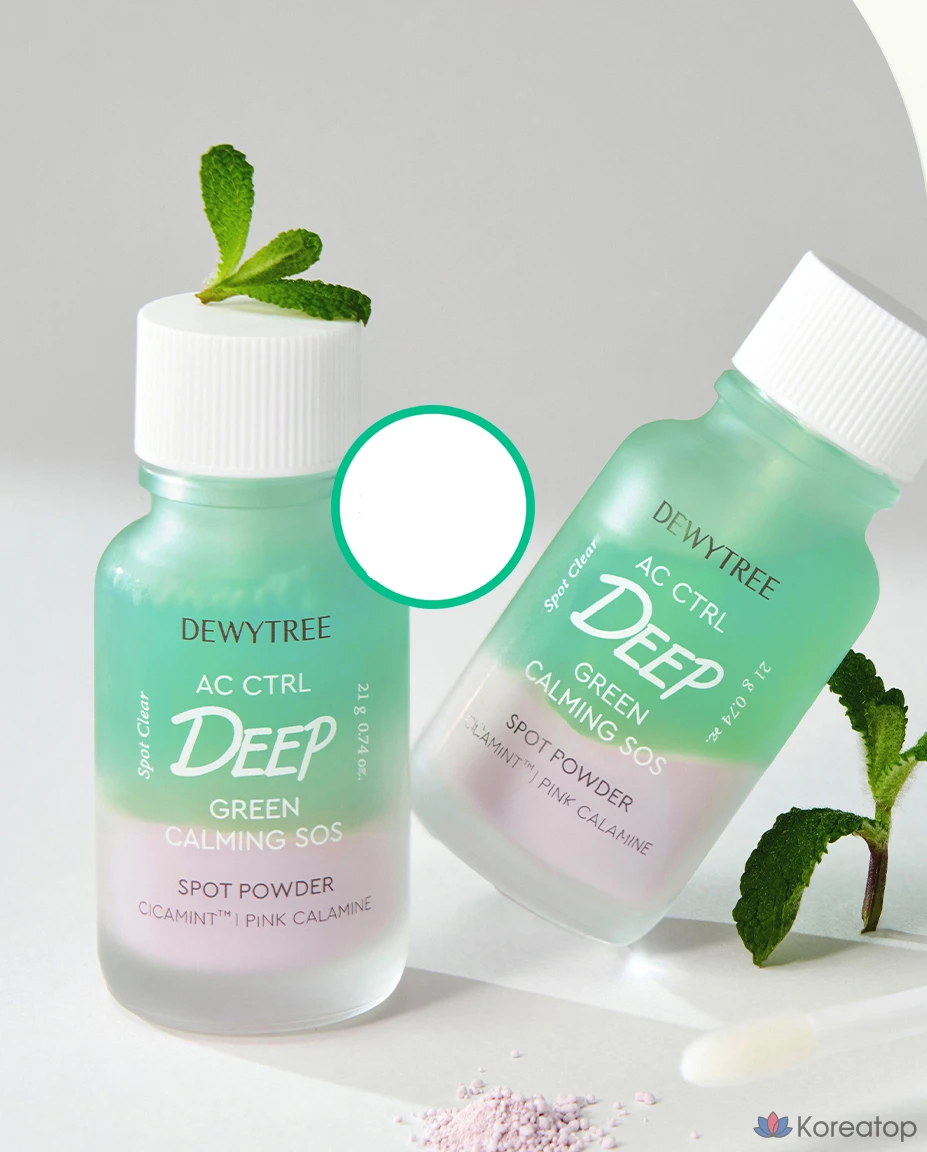 Успокаивающая точечная пудра Dewytree AC Control Deep Green Calming SOS, 21 г, 1 шт.