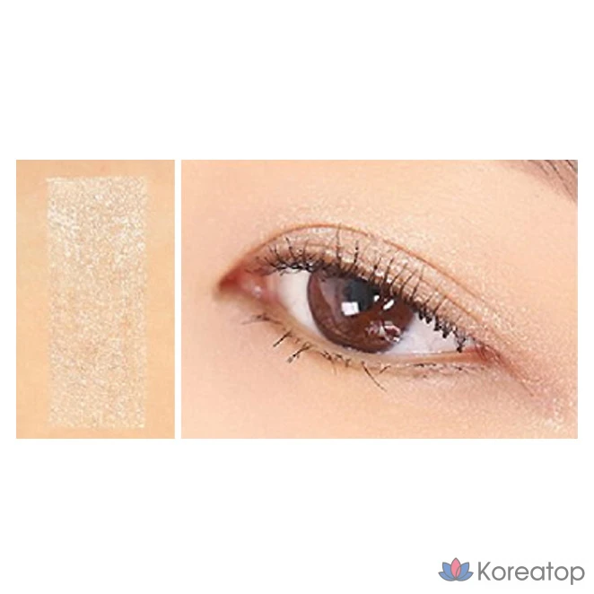 Гелевая подводка для глаз Lilybyred Stareyes Nine to Nine, 0,5 г, 10 шт., золотистый блеск, 1 шт., фото 2