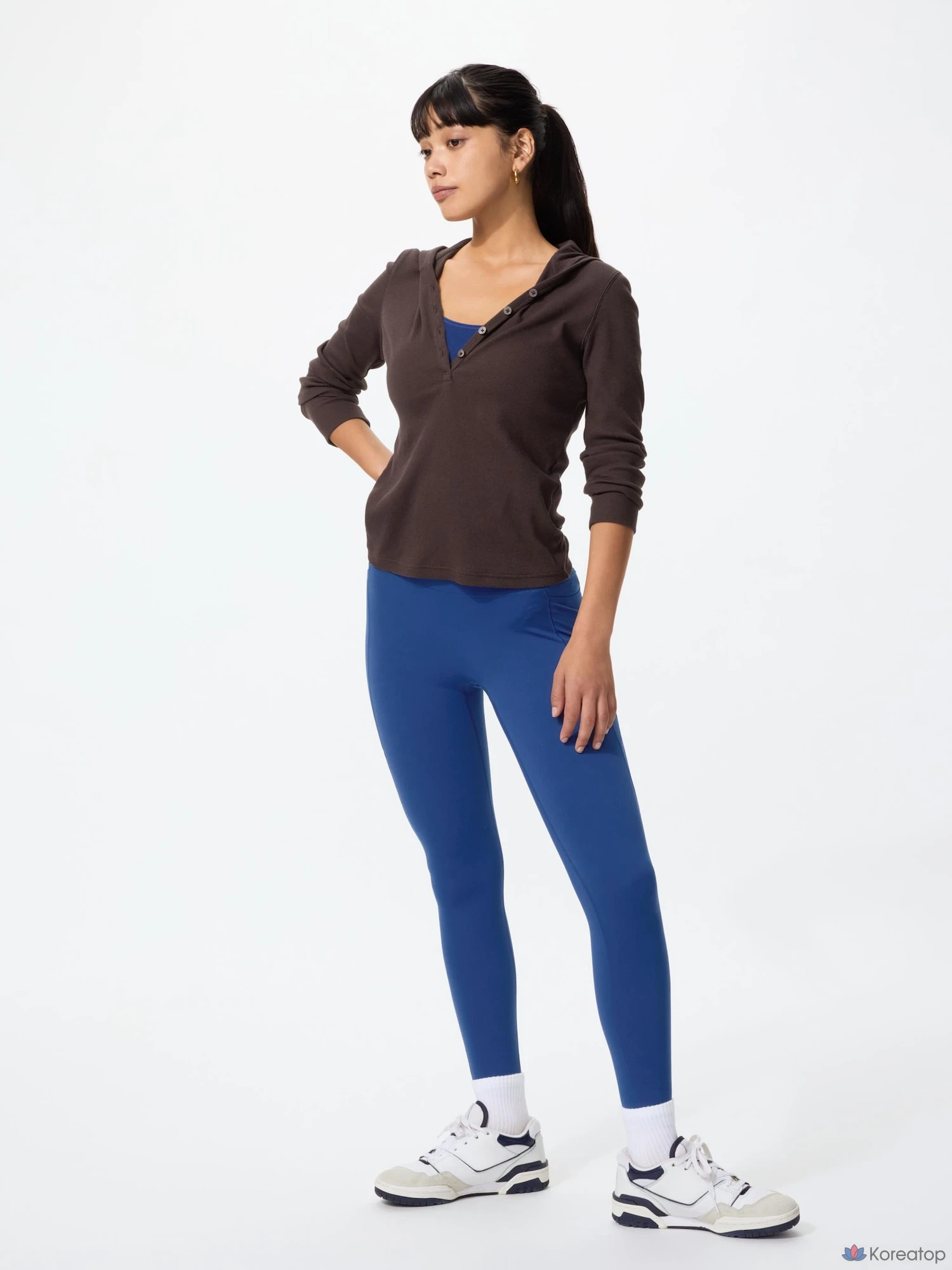 Леггинсы Uniqlo Ultra Stretch Active Leggings, длина штанины 60.5-61 см