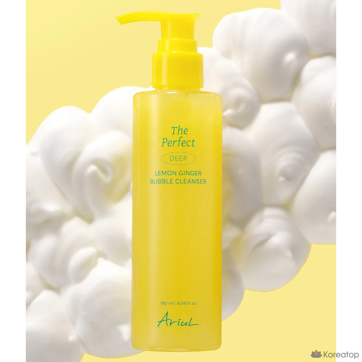 Очищающая пенка для лица Ariel The Perfect Lemon Ginger Bubble Cleanser, 180 мл, 1 шт.